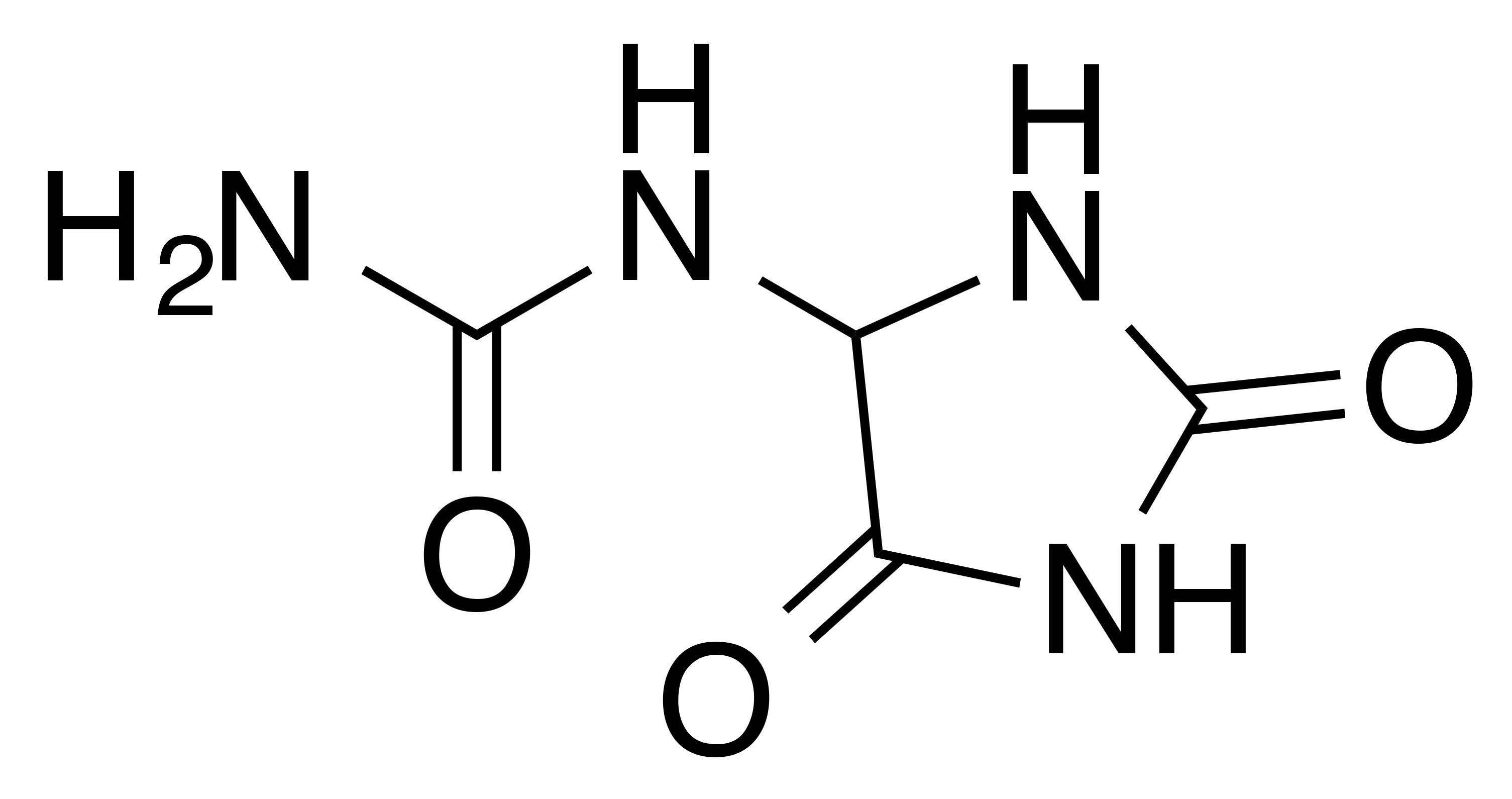 molecular structure of allantoin