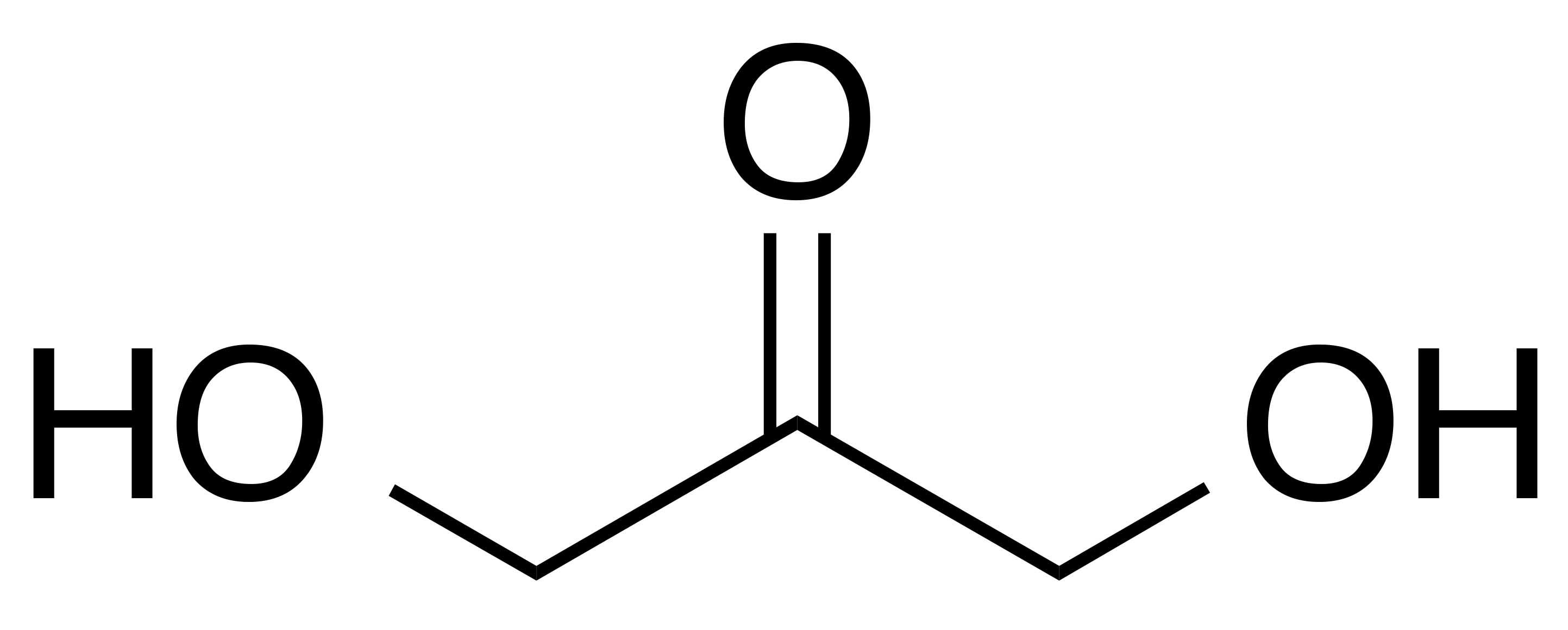 molecular structure of dihydroxyacetone