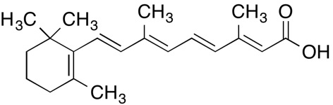 molecular structure of retinoic acid